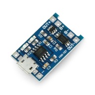 TP4056 Li-ION Micro USB 1A nabíjačka článkov