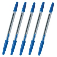 KANCELÁRSKE PRODUKTY GUĽOVODOVÉ PERO 1,0MM MODRÉ x5 ks