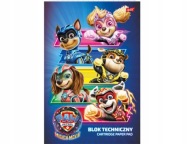 TLAKOVÁ PATROL TECHNICKÝ BLOK A4 BIELY 10 listov 190 g psy UNIPAP Bambino