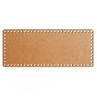 šedý základný košík dno 19x46cm HDF obdĺžnik