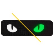 NÁPRAVA FLUOREZENTNÝ ZNAK M-TAC CAT EYES CORDURA LASER REZ 25X80 MM