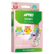 Sada náplastí Detské sovy, 12 kusov