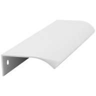 Okrajová rukoväť UA02, rozteč 160mm - biela
