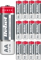 12ks AA BATÉRIE PRSTOVÉ BATÉRIE LR6 R6 1,5V NAP.