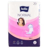BELLA NORMÁLNA HYGIENA ŠÁTY BEZ KRÍDLÍK, NEVÔŇANÉ, 20 KS