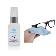 LensClean Set na čistenie okuliarov a obrazoviek, 30 ml a handrička