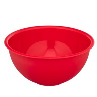 MISKA 1,6L ČERVENÁ PLASTOVÁ MISKA ŠALÁTOVÁ 19CM