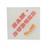 HAMBURGER BALENIE KUŽELY OBÁLKY papierové vrecká 15x16 cm 200 kusov