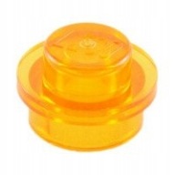 LEGO 1x1 okrúhly Tr Orange 4073, 4222960 Nové