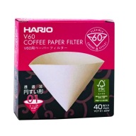 Papierové filtre Hario pre Drip 40 ks V60 01