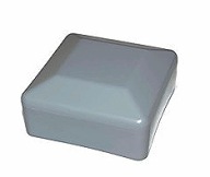 Kryt na fotovoltaický profil 40 x 40, šedý / 10 ks