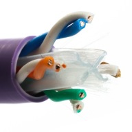 Twisted pair Ethernet LAN kábel cat.6 UTP 1m Molex