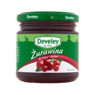 Develey Brusnice na mäso a syr 220 g