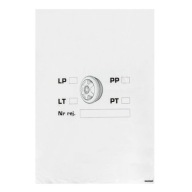 LDPE TAŠKY NA PNEUMATIKY BIELY 70+2f15/100 0,04 4 ks.