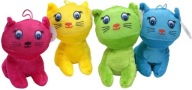 Mačiatko maskot 4 farby - 17cm