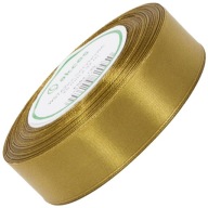 Zlatá saténová stuha 25mm - 32mb Stuha