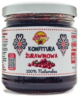 CRANBERRIES Sladkokyslý brusnicový džem Zaváraniny z Podhalia 215G