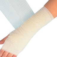 Elastická bandáž, čelenka so sponou, 12 cm x 4 m