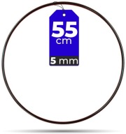 Ráfik Koleso Kovové ČIERNA 55 cm 5 mm HRUBÝ DRÔT