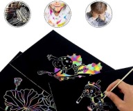 Vyfarbovacia stieracia strana SCRATCH-PAGE karty 10x14
