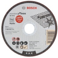 Oceľový rezací kotúč 125x1mm INOX 1 ks Bosch