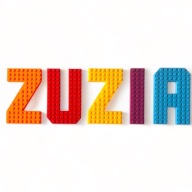 Nálepky na stenu KAJAWIS LETTERS 3D Letters XL v štýle detského mena LEGO