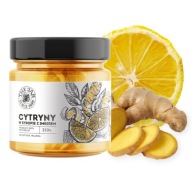 Citróny v sirupe s plátkami zázvorového čaju 210 g The Jar natural