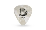 Gitarové trsátko D'addario biely celuloid 1.0