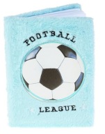 NOTEBOOK PLYŠOVÝ FUTBALOVÝ DENNÍK A5 8051
