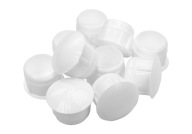 BIELA ​​zátka do technologického otvoru Fi 12 mm, 50 ks, zátka zátka 12 mm