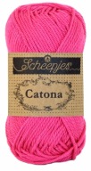 Priadza Scheepjes Catona 114 / 50 g šokujúca ružová
