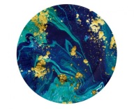 Papierové taniere Midnight Blue, 18 cm/ 6 ks.
