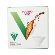 Hario V60-02 biele kvapkacie papierové filtre 40 ks