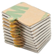 NEODYMOVÝ MAGNET 15x10x1mm 3M LEPIDLO samolepiace HUNTER - 10KS