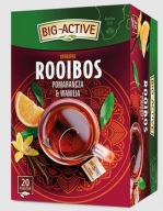 Big-Active Rooibos Čaj Pomaranč Vanilka 20 t