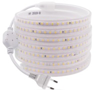 2835 Sada pásika 100 LED/m 2m teplá 230V IP67