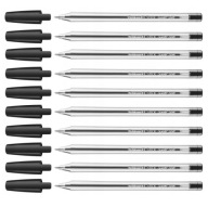 Perá Pelikan Sick Super Soft Black, 10 kusov