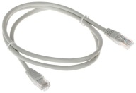 Patchcord RJ45/1.0-GREY kat.5e UTP sivý 1m