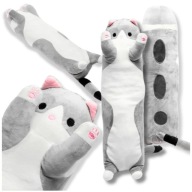 HRAČKY PRE DETI MEDVEĎOV MASKOT Mačka MAČKA MAČIČKA DLHÝ DARČEKOVÝ VANKÚŠEK