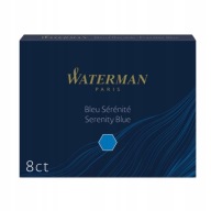 NÁPLŇKY NA PERÁ modré 8 kusov WATERMAN S0110860