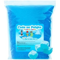 Farebný cukor na cukrovú vatu do stroja na ochutené ľadové cukrovinky 1 kg