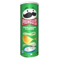 Pringles Sour Cream & Onion Crisps s príchuťou smotany a cibule 165 g