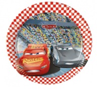 CARS 3 papierové taniere na narodeniny Disney CARS