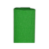 DEKORATÍVNY KREPÝ 50x200 cm 160 g ZELENÝ dekoratívny KRIPOVANÝ hodvábny papier