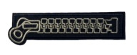 PATCH THERMO APLIKÁCIA NÁPLATY Zips Zips