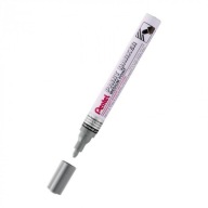 Olejový popisovač PENTEL v hliníkovej ŠEDEJ farbe