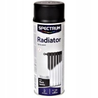 Matná ČIERNA farba v spreji na radiátory, 400 ml