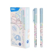 Deli G15BL gélové pero 0,5 mm modré