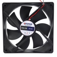 Priemyselný ventilátor 120x120x25mm 12V guličkové ložisko SOLID 120x25
