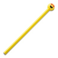 CERUŽKA S usmievavým smajlíkom Emoji Vtipné DO PRÁCE ŠKOLSKÝ ÚSMEV ŽLTÝ